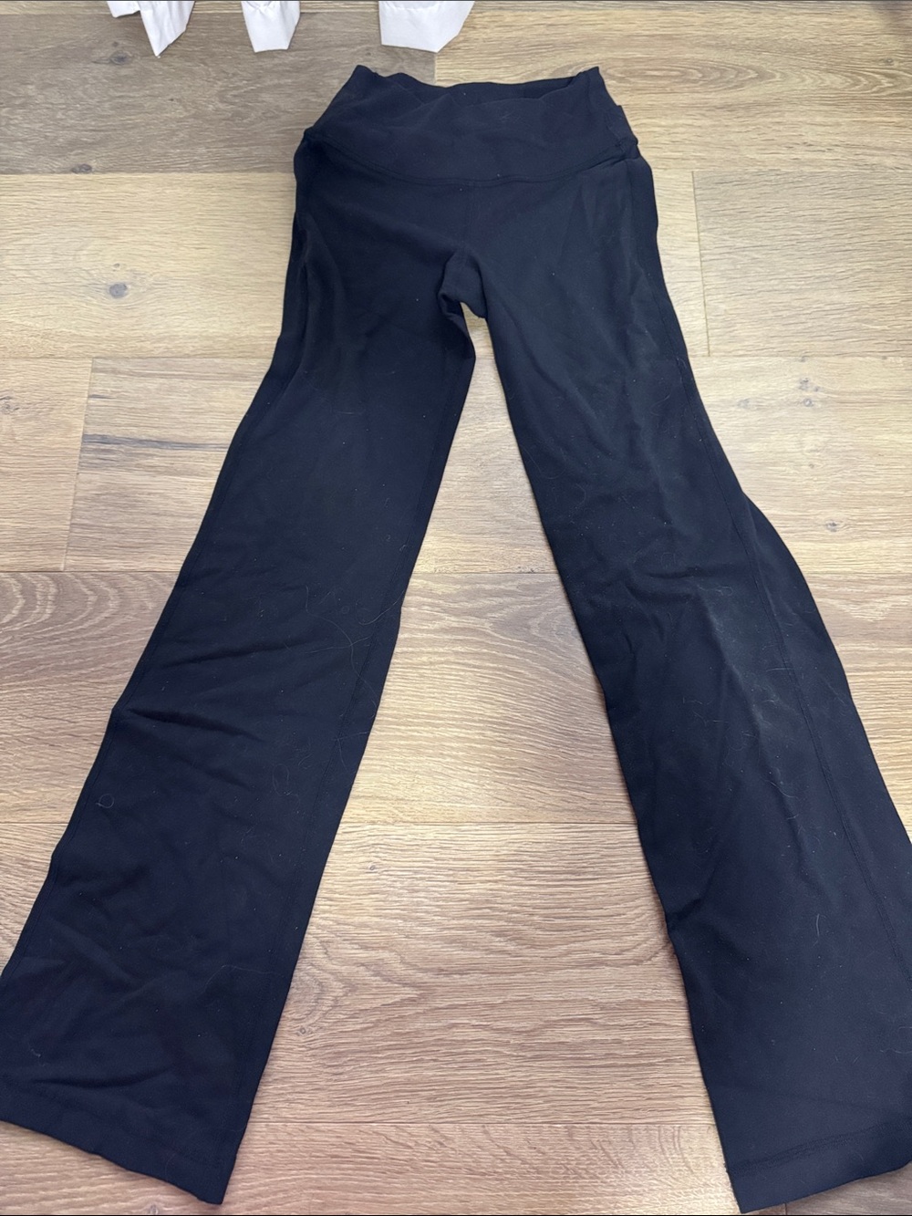 Black Women's Flared Yoga Pants